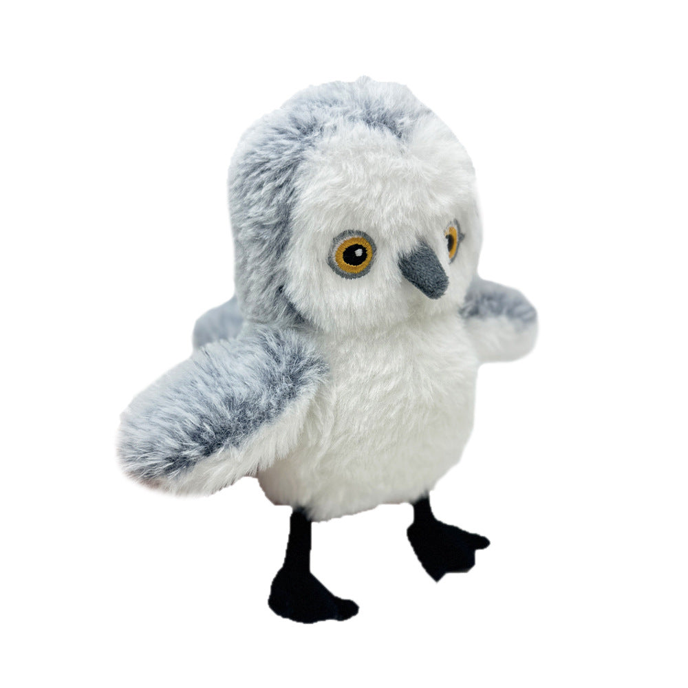 Pounce-Ready Plush Bird: Rechargeable Joy for Indoor Pals