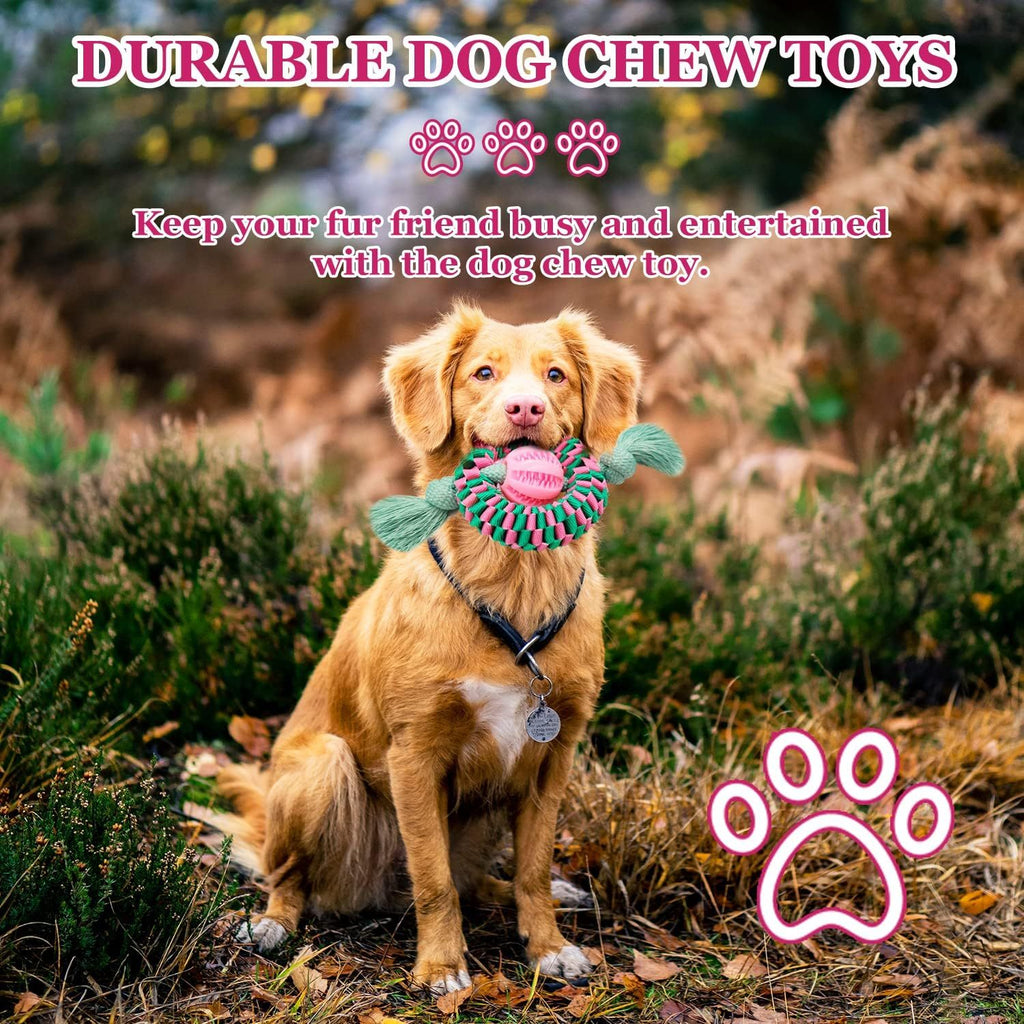 Ultimate Dog Chew Toy for Exercise & Stress Relief