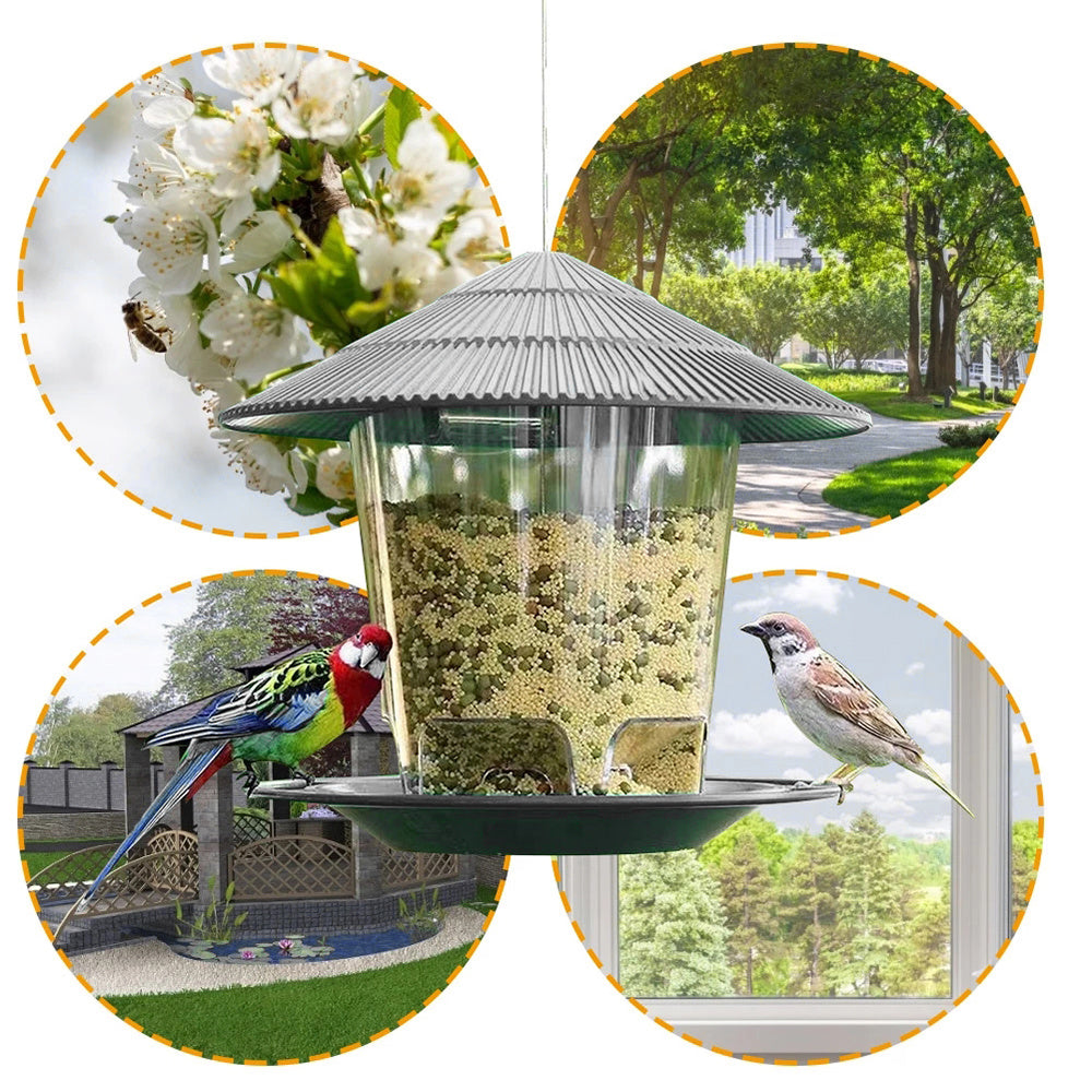 Charming Metal Bird Haven: Hang Joy in Your Garden