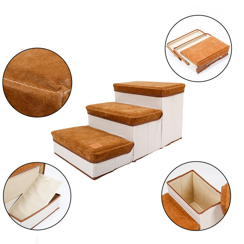 Pet Stairs: Comfy Foldable Adventure