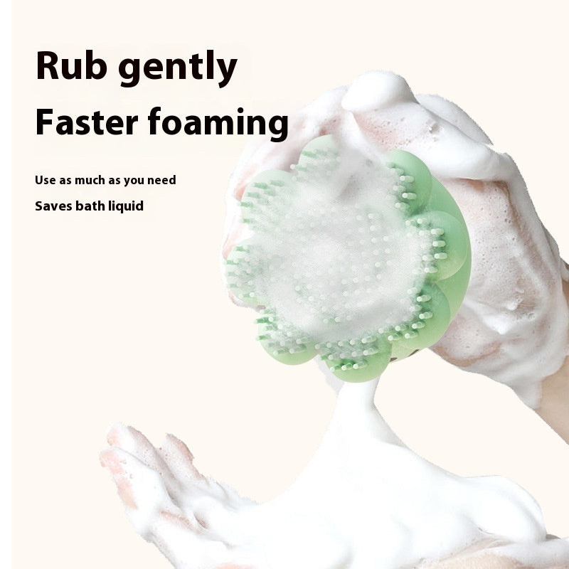 Fun Pet Bath Massage Silicone Comb