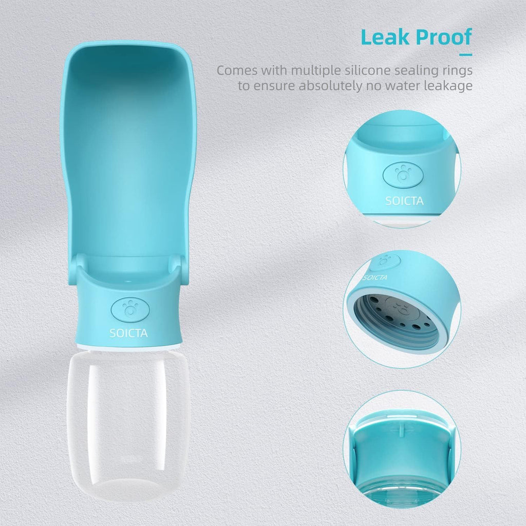 Handy Water Bottle for Happy Dog Walks