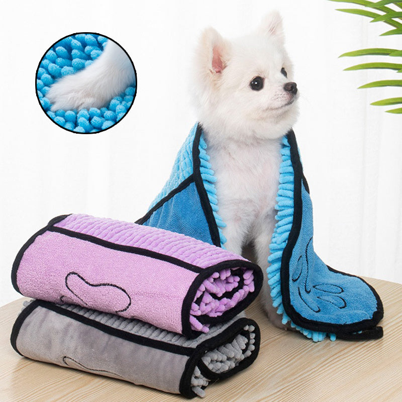 Cozy Quick-Dry Bath Towels for Your Furry Pals