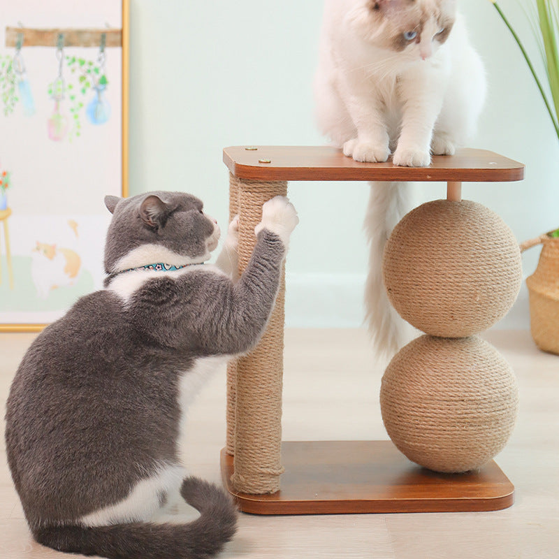 Cozy Kitty Scratch Post Fun