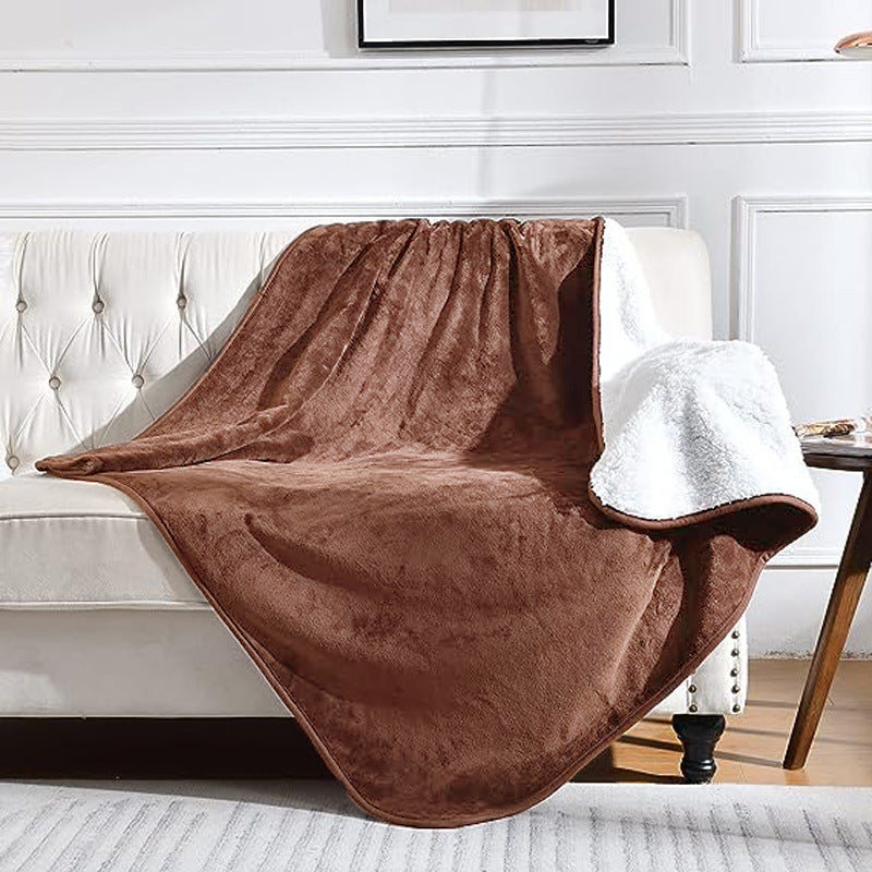 Snuggly Thick Sherpa Pet Blanket – Couch-Safe Magic