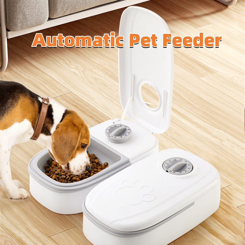 Smart Auto Feeder: Timer Bliss for Cats & Dogs