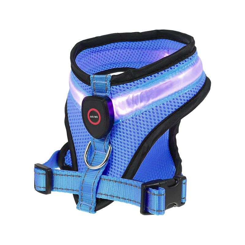 Comfy Rechargeable LED Mesh Harness for Happy Night Adventures