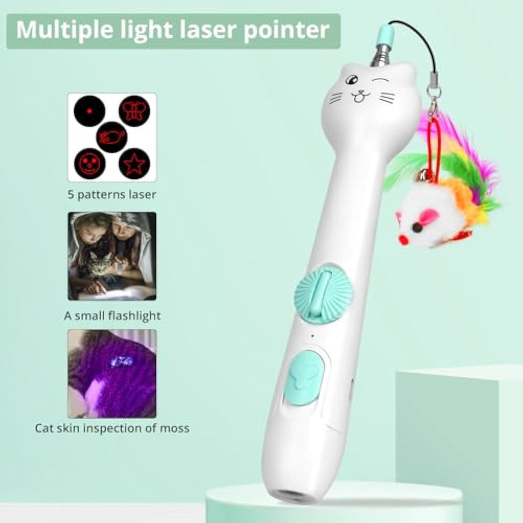 Rechargeable Cat Laser Wand for Endless Fun