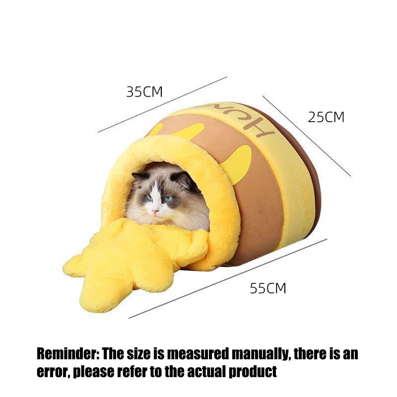 Cozy Dreams for Your Cat – Honey Pot Cat Bed