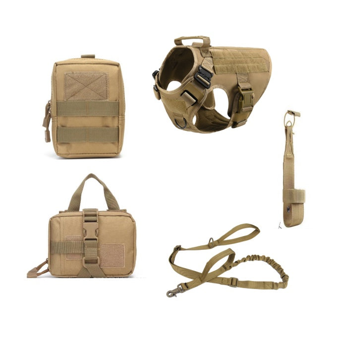 Ultimate K9 Tactical Vest Harness with Leash – All Breeds