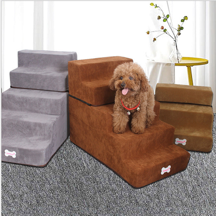 Gentle Pet Stairs: Safe, Fun Bed Access