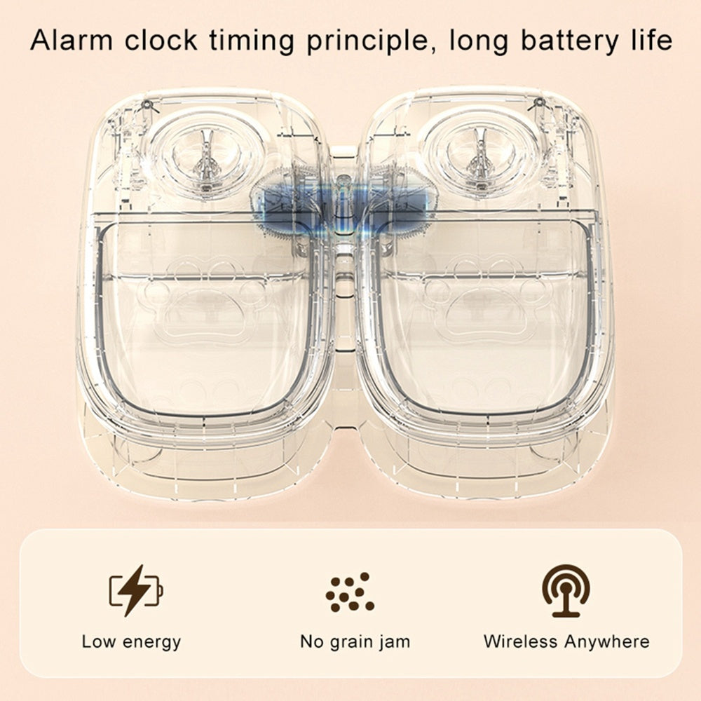 Smart Auto Feeder: Timer Bliss for Cats & Dogs
