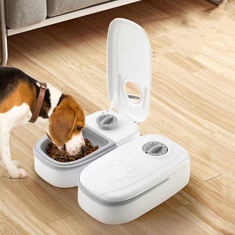 Smart Auto Feeder: Timer Bliss for Cats & Dogs